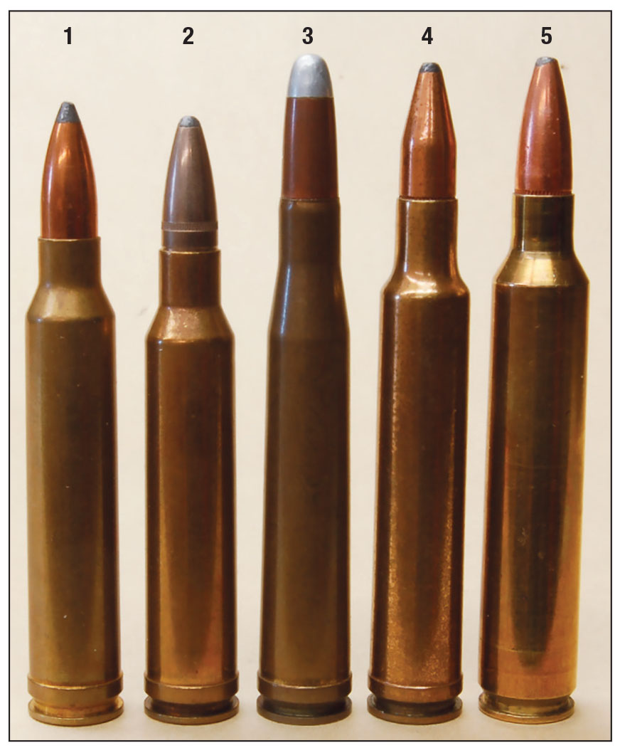 Competing 300 magnum cartridges include the: (1) 300 Winchester, (2) 308 Norma, (3) 300 H&H, (4) 300 Weatherby and (5) 300 Remington Ultra Magnum.